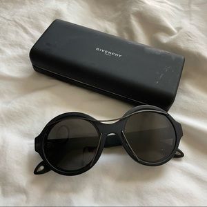 Rare Givenchy unisex black sunglasses
